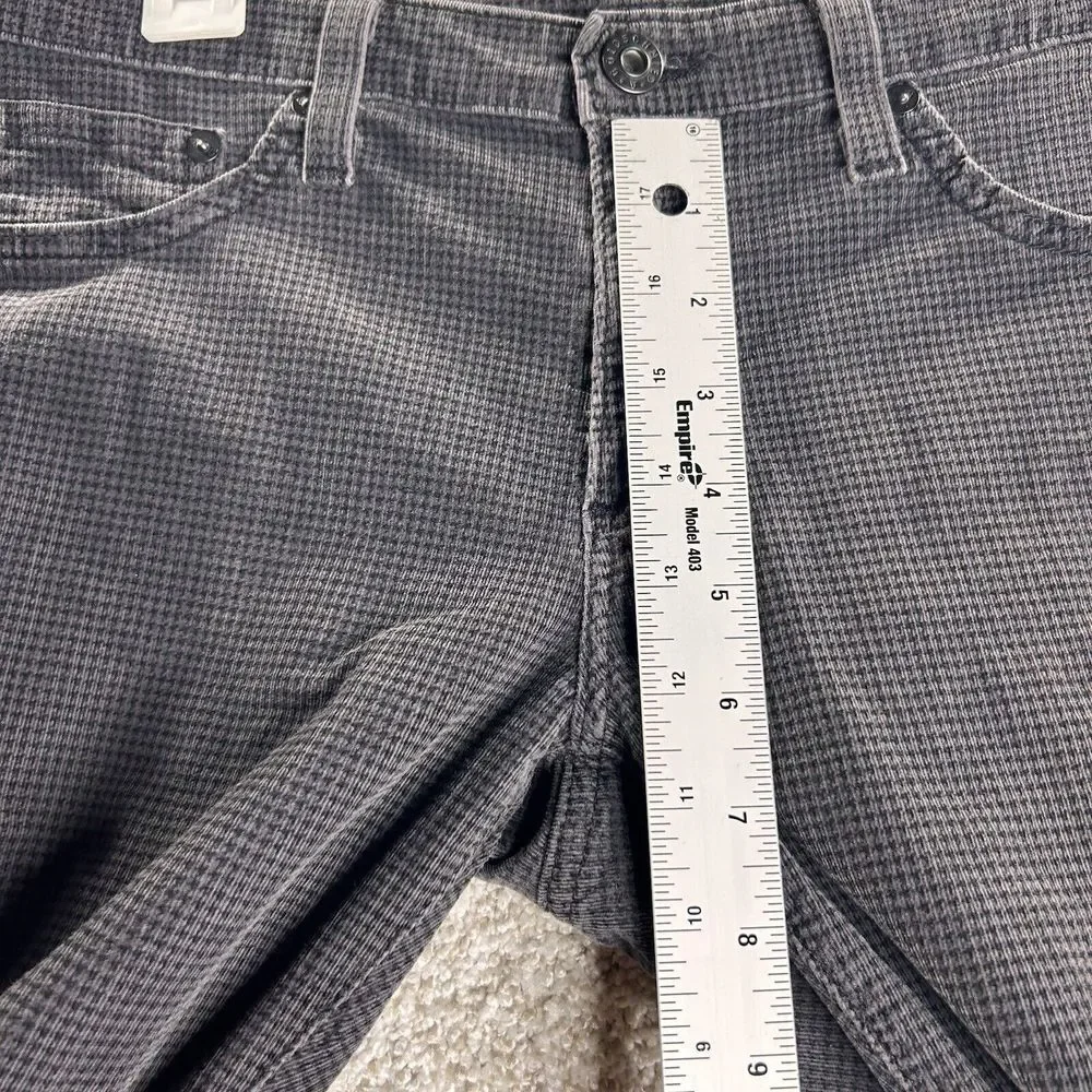 Adriano Goldschmied‎ The Legging Super Skinny Pants Women's Size 29r Check Plaid